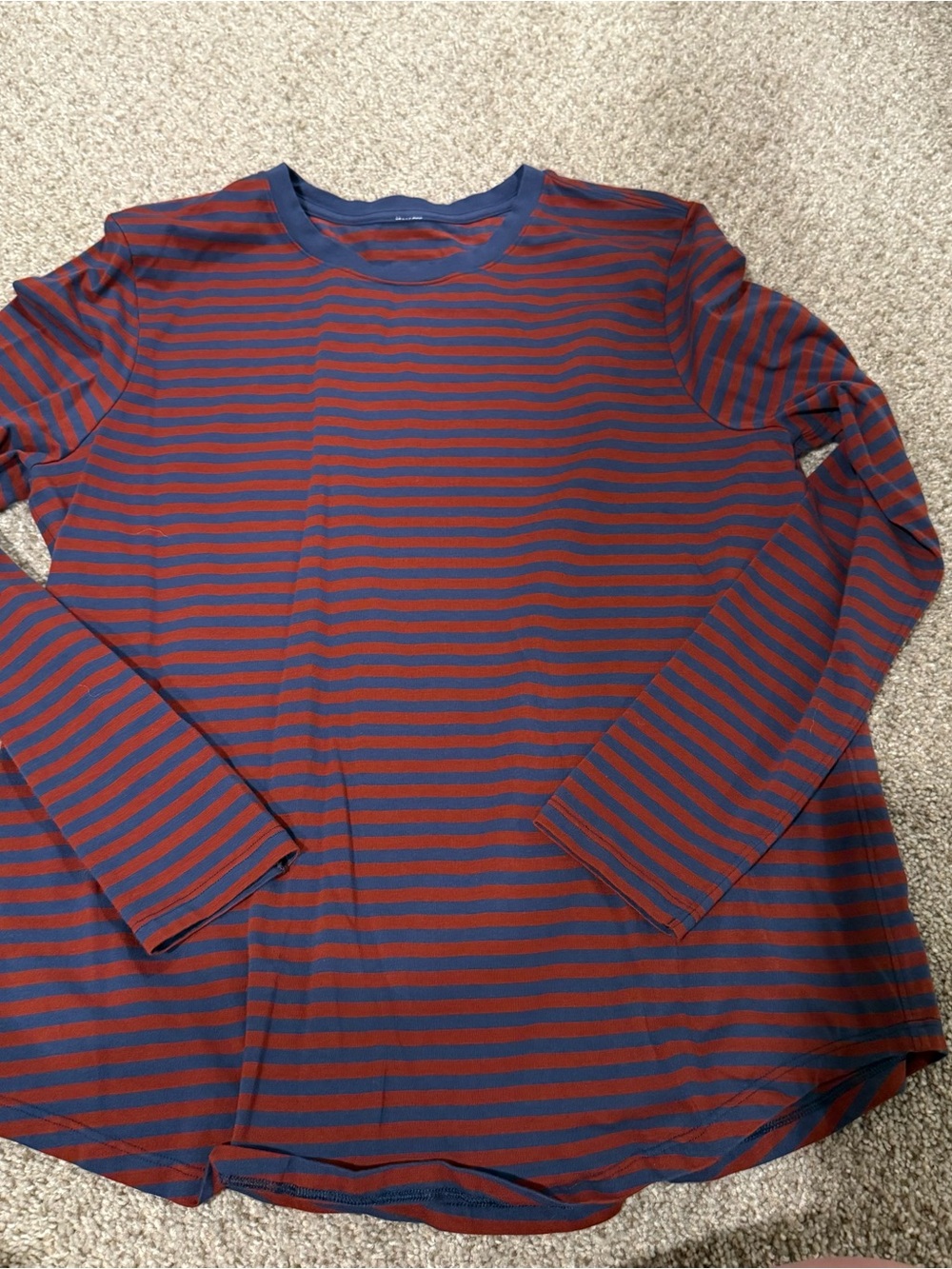 Lululemon Long Sleeve Striped Tee